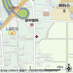 長野県上田市住吉374-1周辺の地図