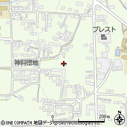 フレグランス上野周辺の地図