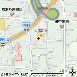 長野県上田市住吉339-4周辺の地図