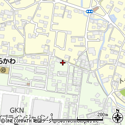 栃木県栃木市大宮町2284-28周辺の地図