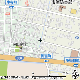 石川県小松市御宮町152周辺の地図