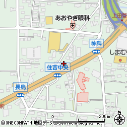 長野県上田市住吉310周辺の地図