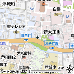 越田クリーニング店周辺の地図