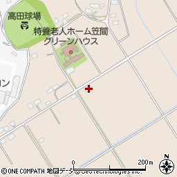 茨城県笠間市福田3210周辺の地図