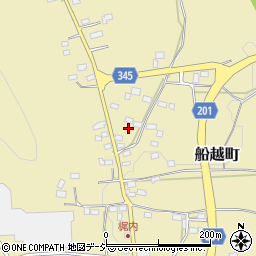 栃木県佐野市船越町2143-5周辺の地図