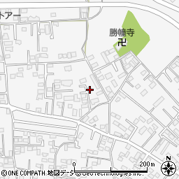 茨城県水戸市渡里町2823周辺の地図