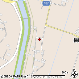 栃木県真岡市横田1155周辺の地図