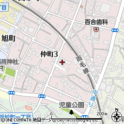 桐生プロパンガス株式会社周辺の地図