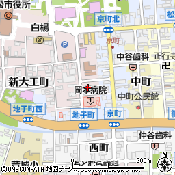 金沢地方検察庁小松支部周辺の地図