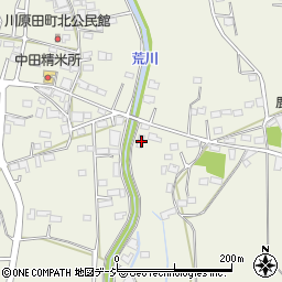 栃木県栃木市川原田町626-1周辺の地図
