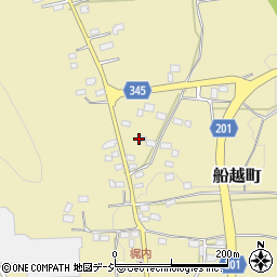 栃木県佐野市船越町2144周辺の地図