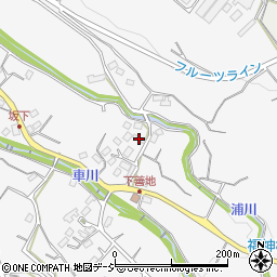 群馬県高崎市箕郷町善地218周辺の地図