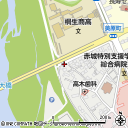 〒376-0026 群馬県桐生市清瀬町の地図