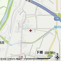 長野県上田市殿城下郷731周辺の地図