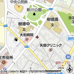 十ケ塚稲荷神社周辺の地図