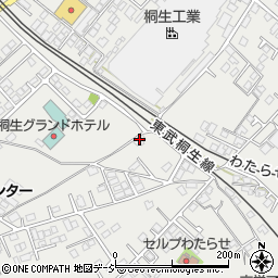 有限会社 桐生ケアーサービス周辺の地図