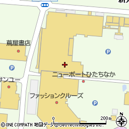 株式会社ジョイフル本田ニューポートひたちなか店　ガーデンセンター周辺の地図