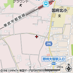 栃木県栃木市大塚町756周辺の地図