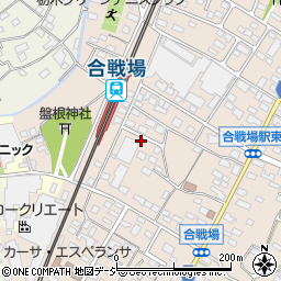 栃木県栃木市都賀町合戦場552-1周辺の地図