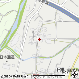 長野県上田市殿城下郷730周辺の地図