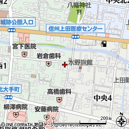 張田屋眼鏡店周辺の地図
