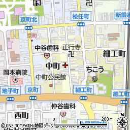 武芳工業所周辺の地図