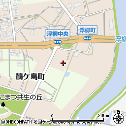 石川県小松市浮柳町ル周辺の地図