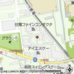 セキノ興産前橋店周辺の地図