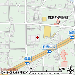 長野県上田市住吉587-3周辺の地図