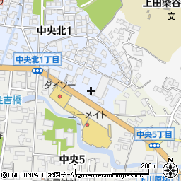 ドミノ・ピザ　上田中央店周辺の地図
