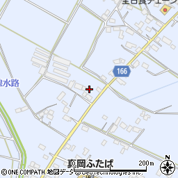 栃木県真岡市東大島1259-8周辺の地図