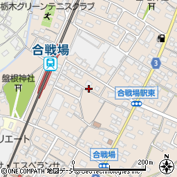 栃木県栃木市都賀町合戦場496周辺の地図
