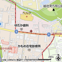 群馬県前橋市総社町高井549周辺の地図