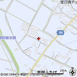 栃木県真岡市東大島1259-1周辺の地図