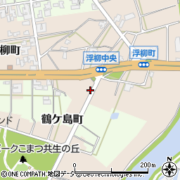石川県小松市浮柳町ト周辺の地図