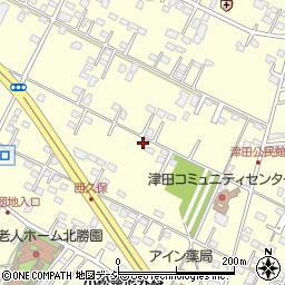 茨城県ひたちなか市津田周辺の地図