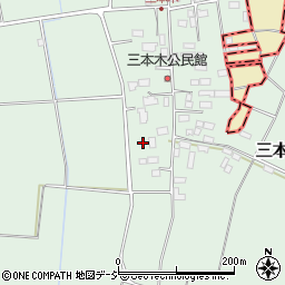 栃木県河内郡上三川町三本木270周辺の地図