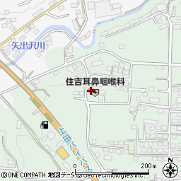 長野県上田市住吉626-1周辺の地図