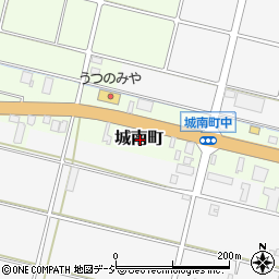 石川県小松市城南町周辺の地図