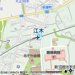 江木駅周辺の地図