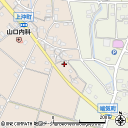 群馬県前橋市上沖町583周辺の地図