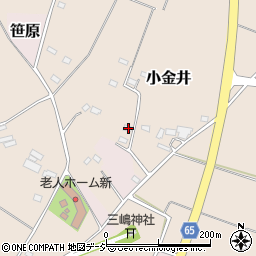 栃木県下野市小金井2379周辺の地図