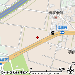 石川県小松市浮柳町ハ周辺の地図