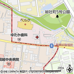 群馬県前橋市総社町高井872周辺の地図