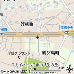ニッポンレンタカー小松空港営業所周辺の地図