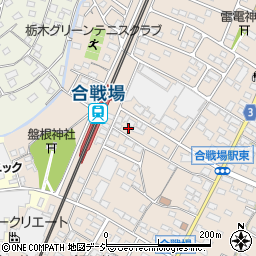 栃木県栃木市都賀町合戦場500-2周辺の地図