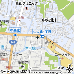 富士見工業株式会社　長野支店周辺の地図