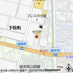 セリアフレスポ小松店周辺の地図