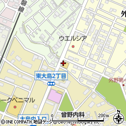 カラオケ館 ひたちなか勝田店周辺の地図