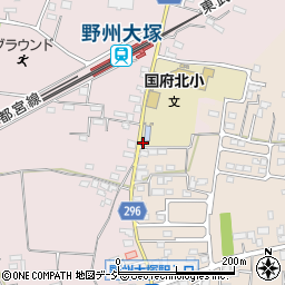 栃木県栃木市大塚町1278周辺の地図